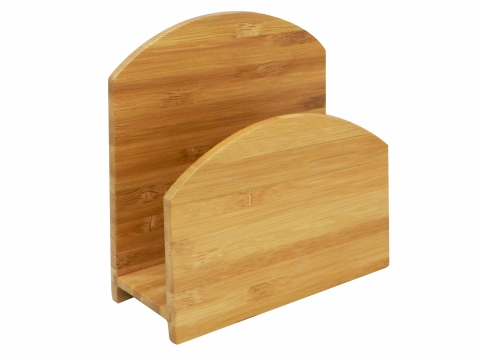 Bamboo napkin holder rectangular